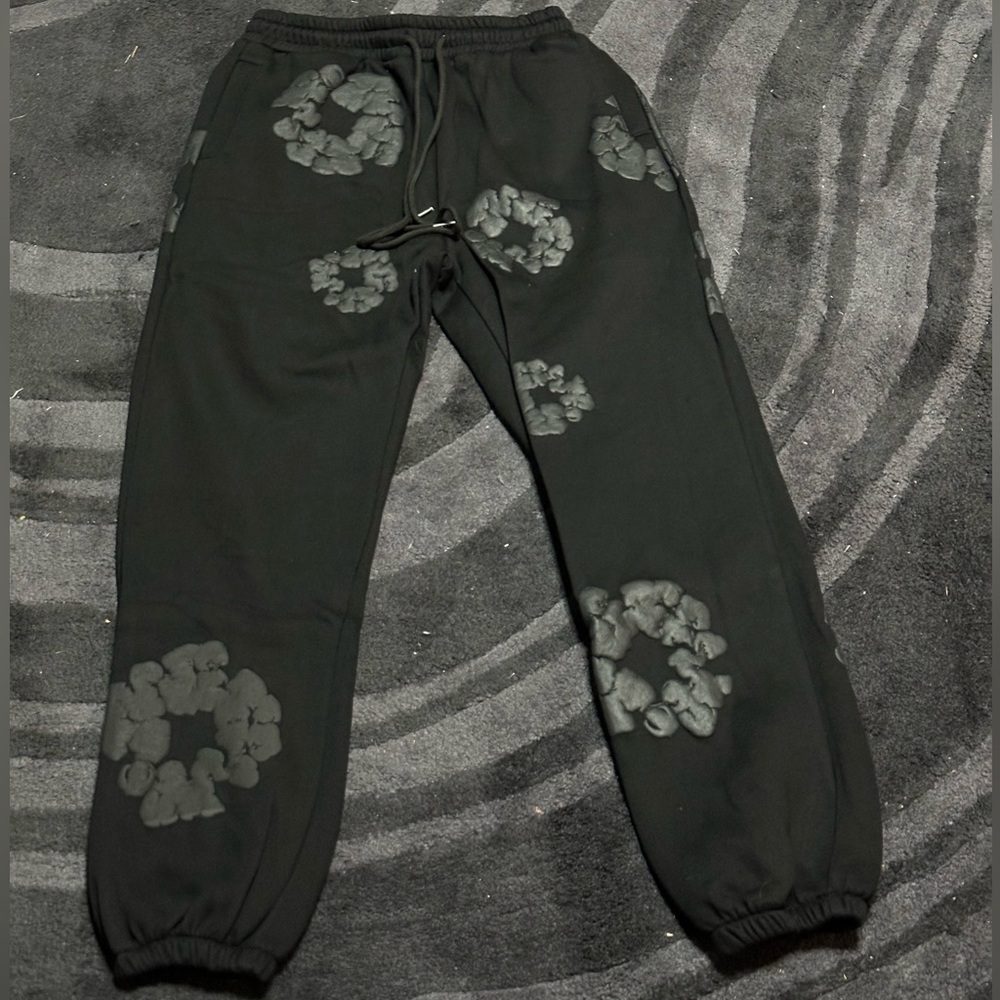 denim tears monochrome sweatpants